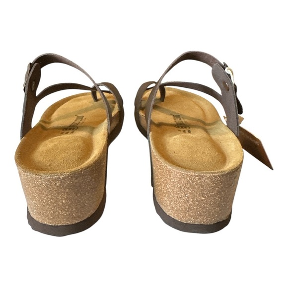 Project Cloud Lian Genuine Leather Cork Footbed Sandals – Size 9 – New - Picture 4 of 7